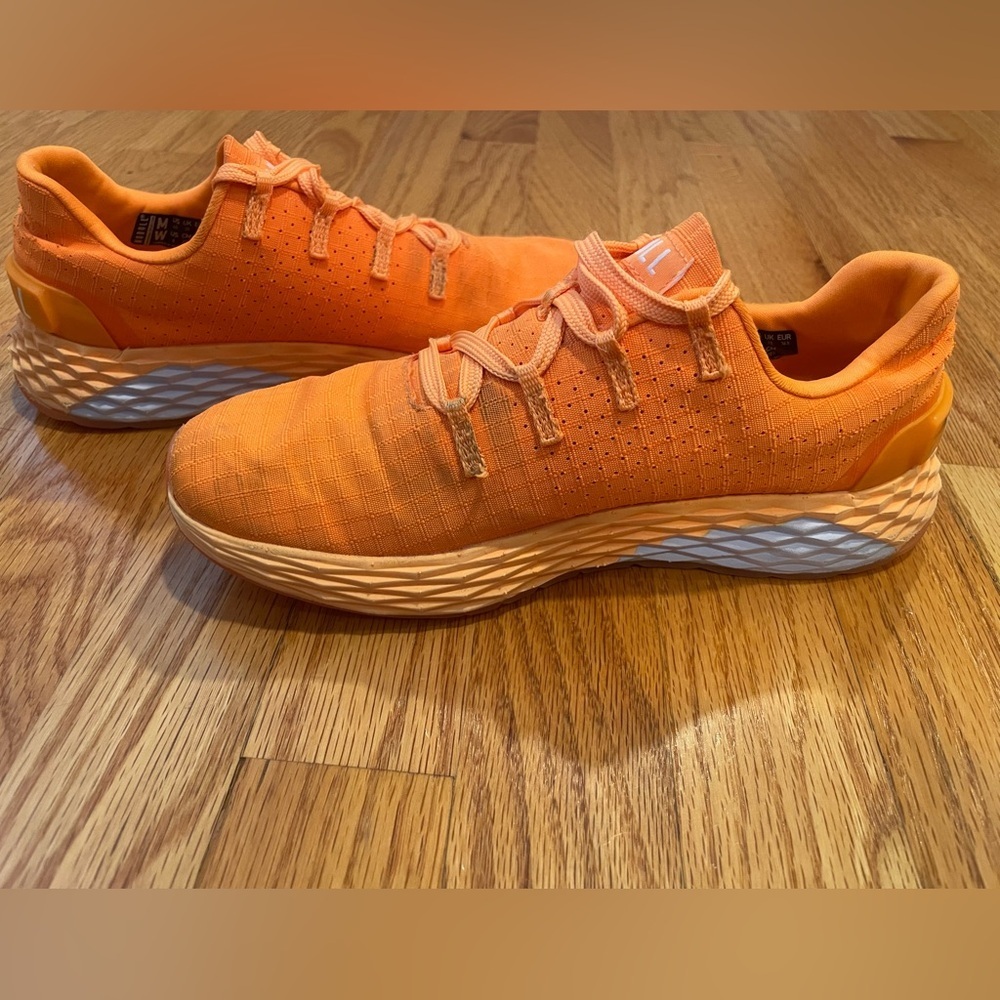 Nobull Neon Orange Trainer Shoes - Picture 8 of 9
